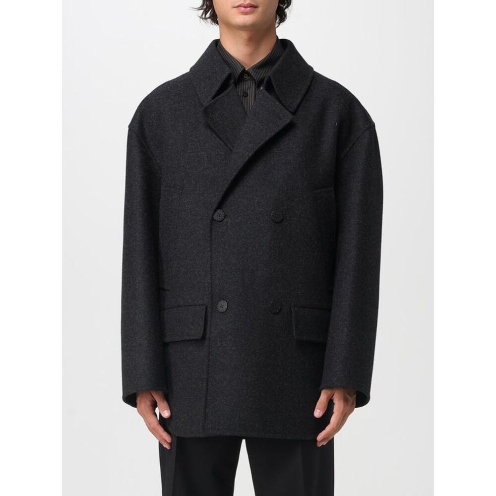 Fendi Coat Men Grey